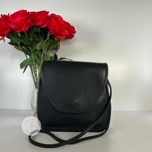 Vintage Coach Lindsay Bag 9888 Navy USA